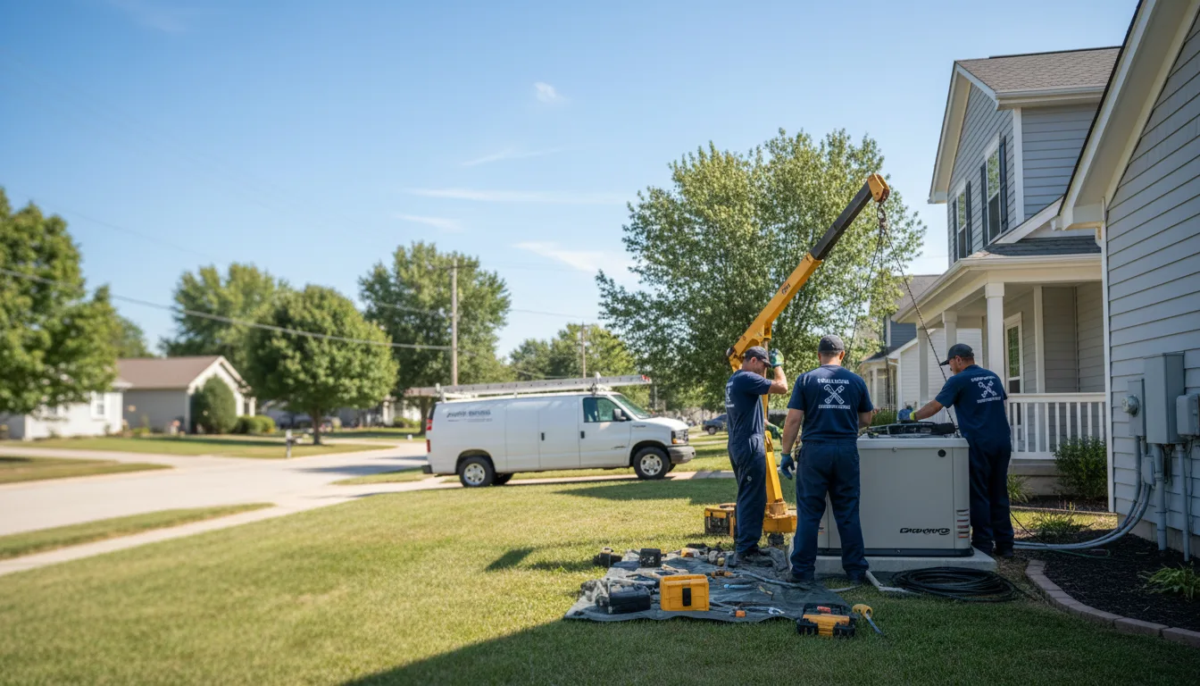 Generator Installation in Middle Point, OH near me